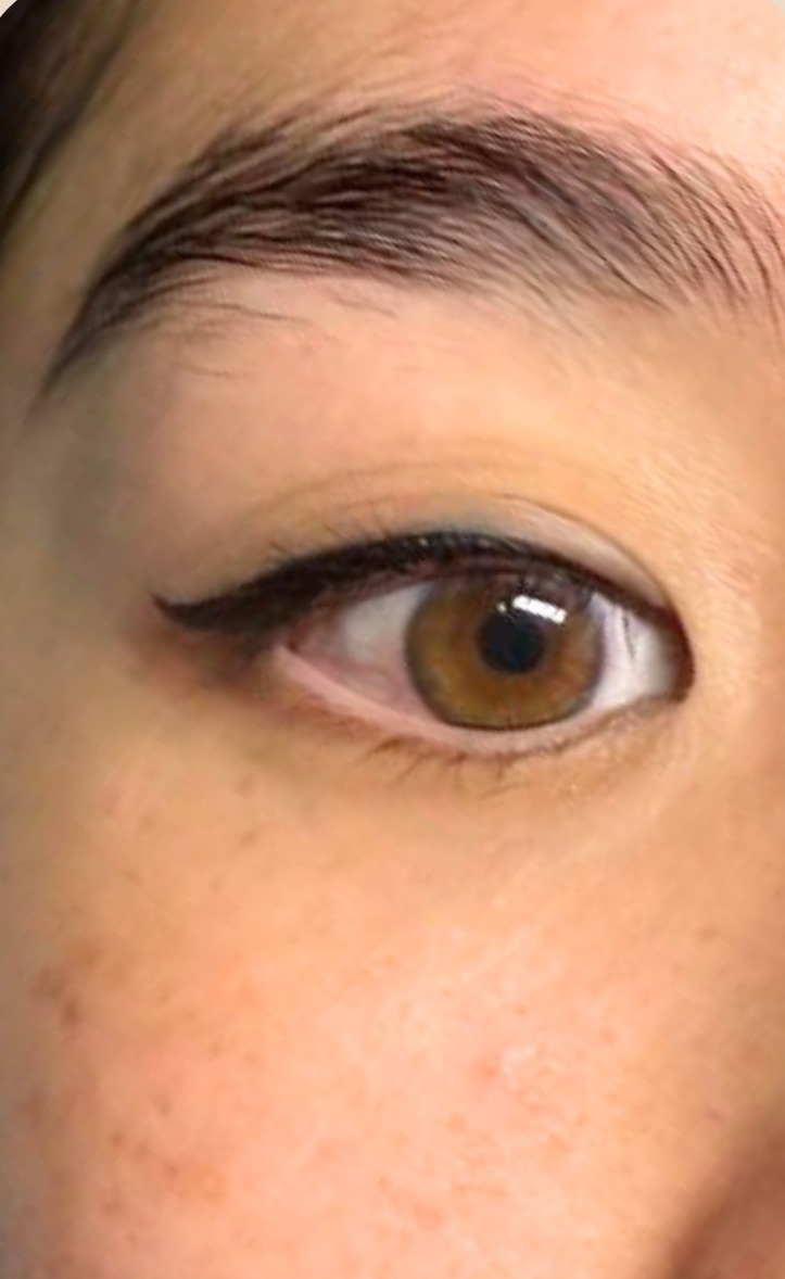 Eyeliner embroidery result at Lashdou