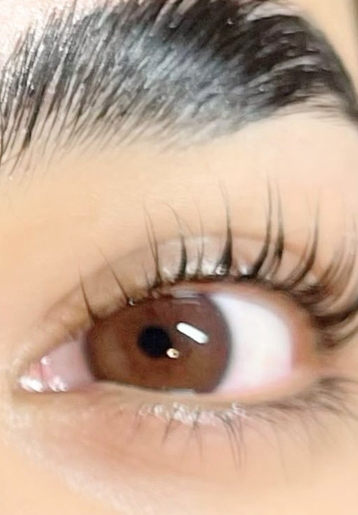 YUMI lash lift keratin result at Lashdou